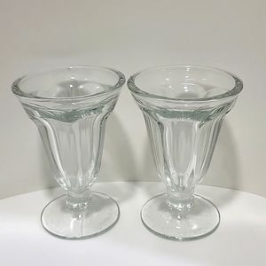 MCM Dominion Clear Sundae Glasses